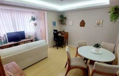 Imagem: O apartamento possui 3 Dormitórios, 2 Banheiros, 2 Vagas na