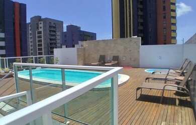 Imagem: O apartamento possui 1 Dormitório, 1 Vaga na garagem e está