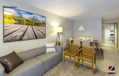 Imagem 6: Residencial Valle Nevado. Churrasqueira, Varanda, 122m² de Áreae2 Vagas...