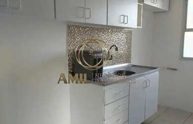 Imagem: O apartamento possui 3 Dormitórios, 1 Banheiro, 1 Vaga na garagem