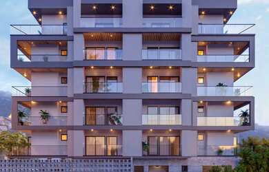 Imagem: O apartamento possui 1 Dormitório, 1 Banheiro, 1 Vaga na garagem