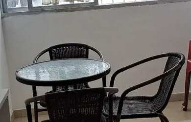 Imagem: A kitnet possui 1 Dormitório, 1 Banheiro, Imóvel mobiliado