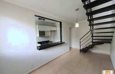 Imagem: O apartamento na cobertura possui 2 Dormitórios, 2 Banheiros