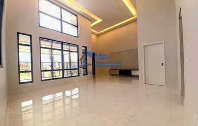 Imagem: A casa em condomínio possui 4 Dormitórios, 5 Banheiros, 4