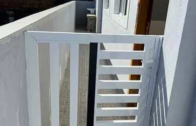 Imagem: A casa em condomínio possui 1 Dormitório, 1 Banheiro e está