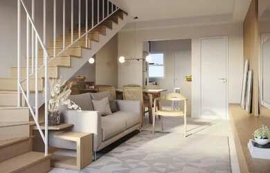 Imagem: O apartamento possui 2 Dormitórios, 2 Banheiros, 1 Vaga na