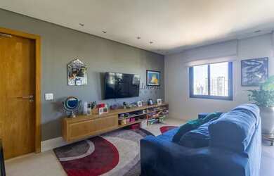 Imagem: O apartamento na cobertura possui 3 Dormitórios, 3 Banheiros