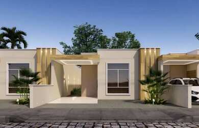 Imagem: A casa em condomínio possui 2 Dormitórios, 2 Banheiros, 1