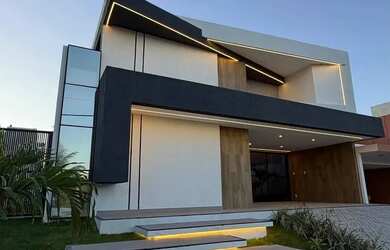 Imagem: A casa em condomínio possui 3 Dormitórios, 4 Banheiros, 4