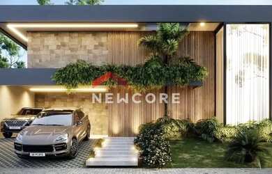 Imagem: A casa em condomínio possui 3 Dormitórios, 4 Banheiros, 2