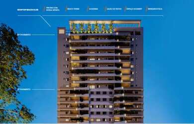 Imagem: O apartamento possui 3 Dormitórios, 3 Banheiros, 1 Vaga na