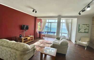 Imagem 2: Apartamento venda frente Mar 4 quartos 3 vagas Boqueirão Santos/SP