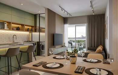 Imagem 5: Residencial Pianezze Içara apartamento 02 dormitórios sendo um suite e sacada