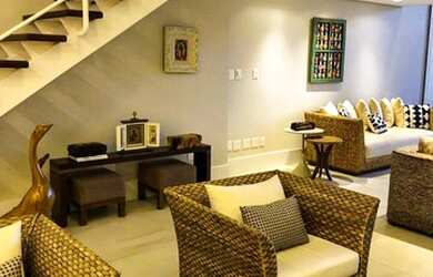 Imagem 10: Jequiti Residence no Guarujá. Casa pé na areia, frente ao mar