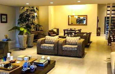 Imagem 9: Jequiti Residence no Guarujá. Casa pé na areia, frente ao mar