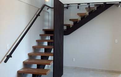 Imagem: O apartamento na cobertura possui 3 Dormitórios, 4 Banheiros