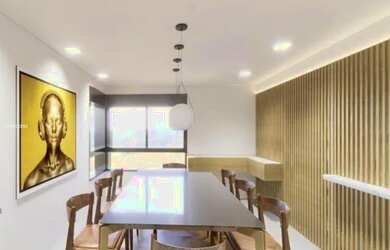 Imagem: O apartamento na cobertura possui 3 Dormitórios, 3 Banheiros