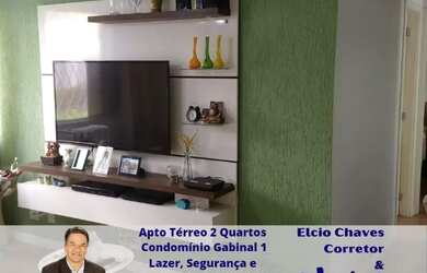 Imagem: O apartamento possui 2 Dormitórios, 1 Banheiro, 1 Vaga na garagem