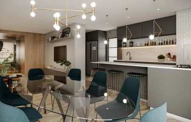 Imagem: O apartamento possui 3 Dormitórios, 1 Banheiro, 2 Vagas na