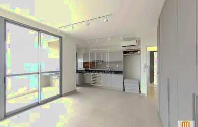 Imagem: O apartamento possui 1 Dormitório, 1 Banheiro, 1 Vaga na garagem