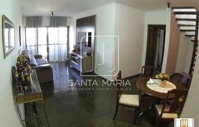 Imagem: O apartamento na cobertura possui 3 Dormitórios, 2 Banheiros