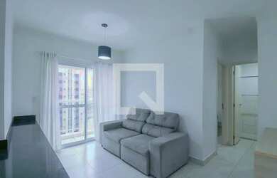 Imagem: O apartamento possui 1 Dormitório, 1 Banheiro, 1 Vaga na garagem