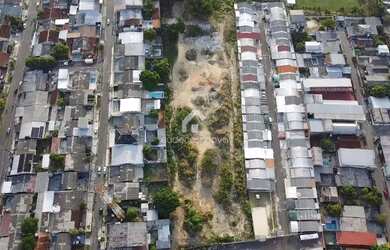 Imagem: O terreno possui 9.600m² de Área e está localizado em Flores
