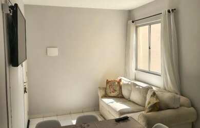 Imagem: O apartamento possui 2 Dormitórios, Acomodam 4 pessoas, 1 Vaga