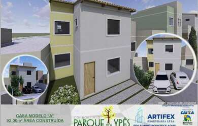 Imagem: A casa em condomínio possui 3 Dormitórios, 3 Banheiros, 2