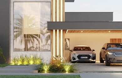 Imagem: A casa em condomínio possui 3 Dormitórios, 2 Banheiros, 2