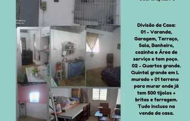 Imagem: A casa possui 2 Dormitórios, 1 Banheiro, 1 Vaga na garagem