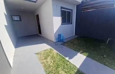 Imagem: A casa possui 1 Dormitório, 1 Banheiro, 2 Vagas na garagem