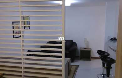 Imagem: O apartamento possui 1 Dormitório, 1 Banheiro, 1 Vaga na garagem