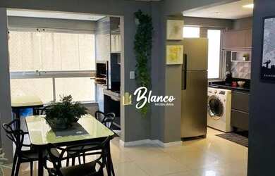 Imagem: O apartamento possui 2 Dormitórios, 2 Banheiros, 1 Vaga na