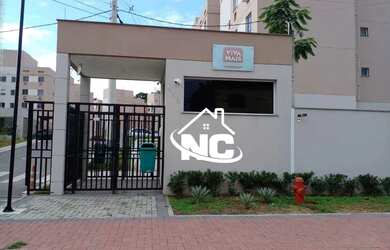 Imagem: O apartamento possui 2 Dormitórios, 1 Banheiro, 1 Vaga na garagem