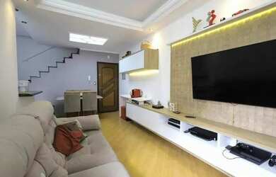 Imagem: O apartamento na cobertura possui 2 Dormitórios, 2 Banheiros