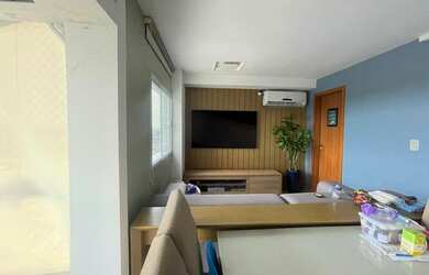 Imagem: O apartamento na cobertura possui 3 Dormitórios, 4 Banheiros