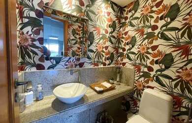 Imagem 8: Barra Peninsula Aquarela vista livre Pedra da Gavea e lagoa sol da manha andar alto 4 quar