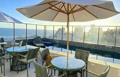 Imagem: O apartamento possui 1 Dormitório, 1 Banheiro, 1 Vaga na garagem