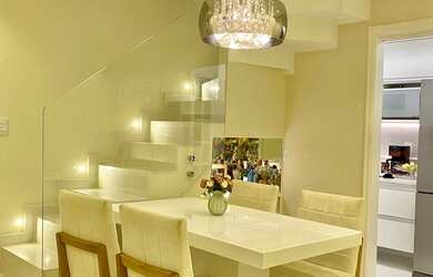 Imagem: O apartamento na cobertura possui 3 Dormitórios, 3 Banheiros