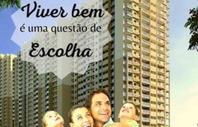 Imagem: O apartamento possui 2 Dormitórios, 2 Banheiros, 1 Vaga na