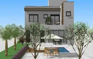 Imagem 4: Venda Casa com 215,00 m², 3 dormitório s , 4 vaga s . Residencial Santa...