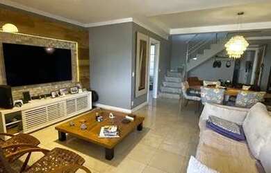 Imagem: O apartamento na cobertura possui 3 Dormitórios, 2 Banheiros