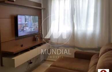 Imagem: O apartamento possui 2 Dormitórios, 1 Banheiro, 1 Vaga na garagem