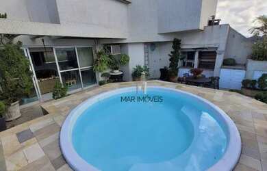 Imagem: O apartamento na cobertura possui 3 Dormitórios, 4 Banheiros