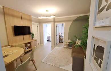 Imagem: O apartamento possui 2 Dormitórios, 1 Banheiro, 61m² de Área