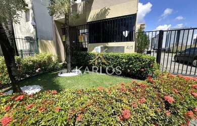 Imagem: O apartamento possui 2 Dormitórios, 1 Banheiro, 1 Vaga na garagem