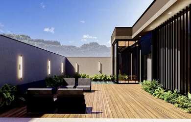 Imagem: A casa em condomínio possui 3 Dormitórios, 4 Banheiros, 2