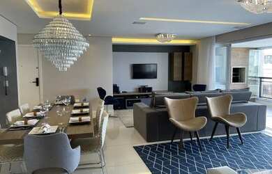 Imagem: O apartamento possui 4 Dormitórios, 4 Banheiros, 3 Vagas na