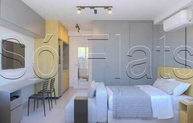 Imagem 1: Disponível para locação em Pinheiros mobiliado e decorado Apartamento Ag com excelente loc